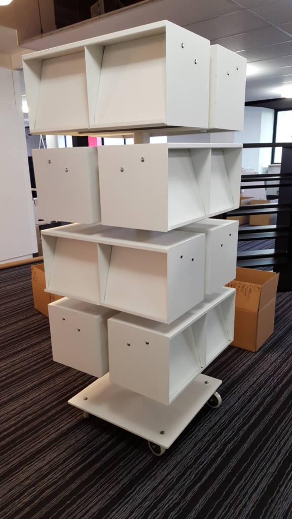 Magazine Display Stand Tower