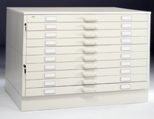 Mueble archivador de mapas - Metalundia