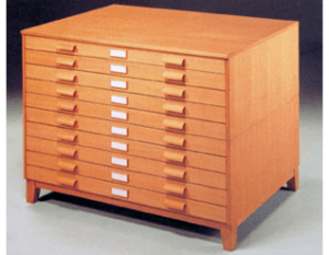 Mueble archivador de mapas - Metalundia