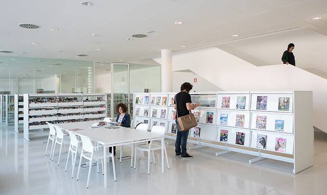 Biblioteca Mont-Àgora, Santa Margarida de Montbui (Barcelona)