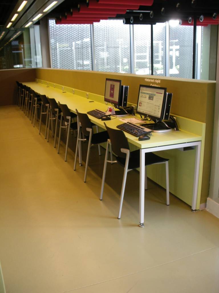 Continuous tables