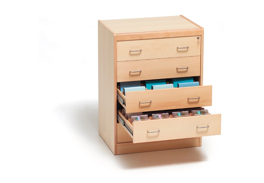 5-drawer file cabinet