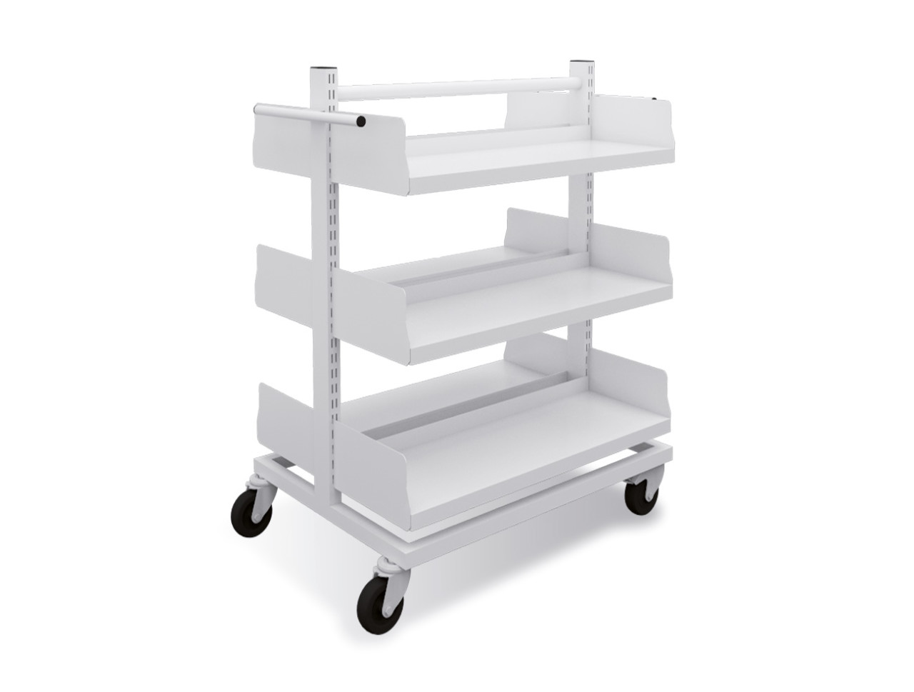 Two-Sided metal cart