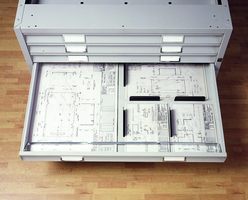 Mueble metálico para planos 5-10m cajones