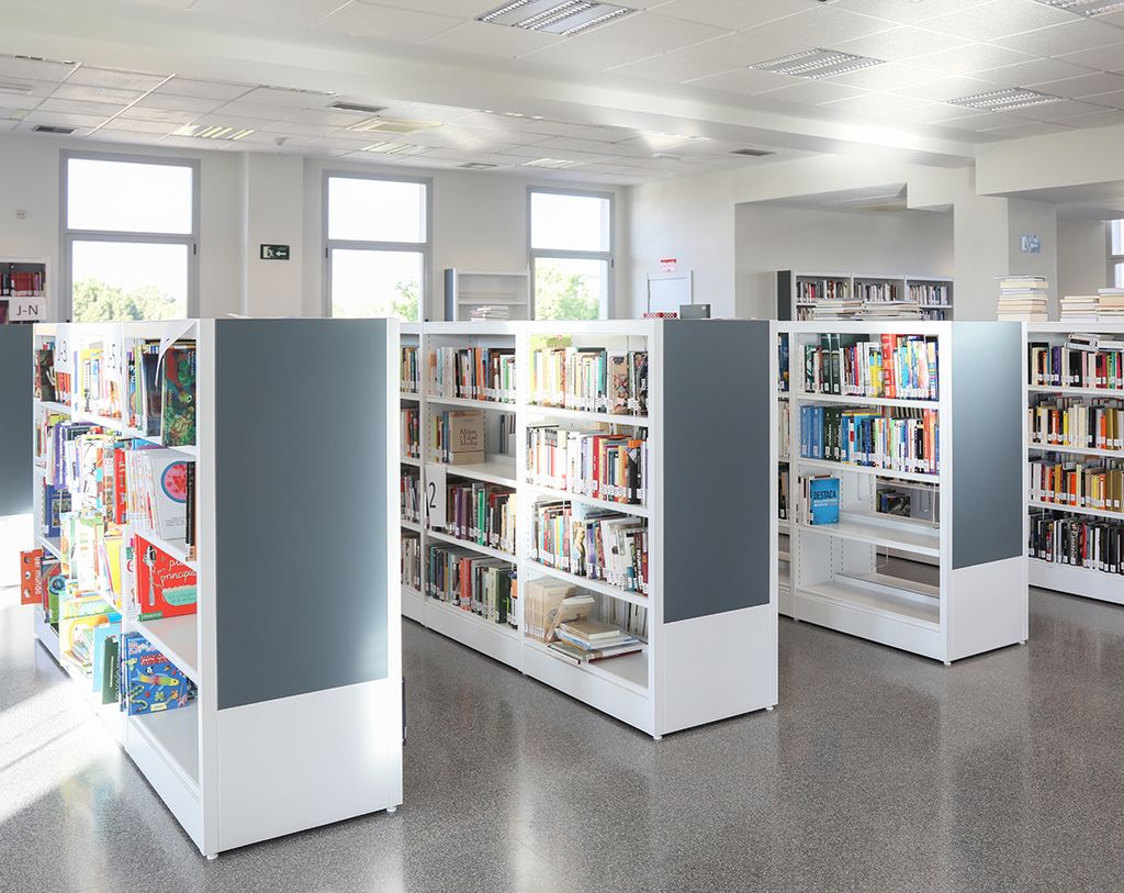 6 ESTANTERÍAS DE BIBLIOTECAS. CS