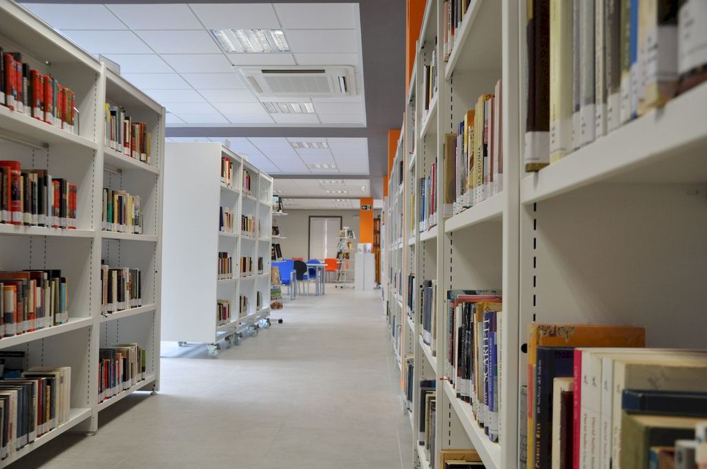 6 ESTANTERÍAS DE BIBLIOTECAS. CS