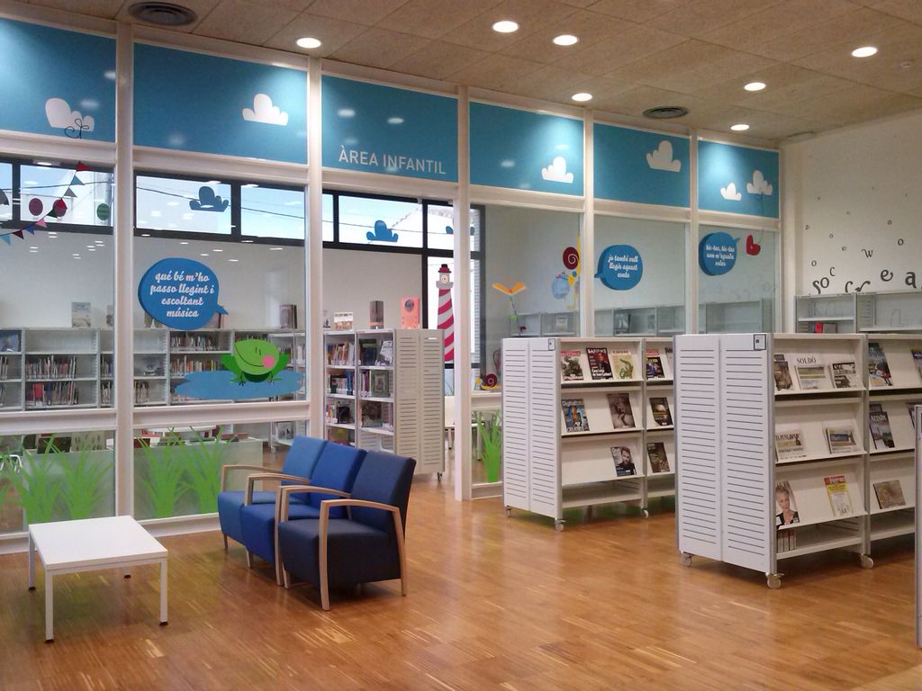 6 ESTANTERÍAS DE BIBLIOTECAS. CS