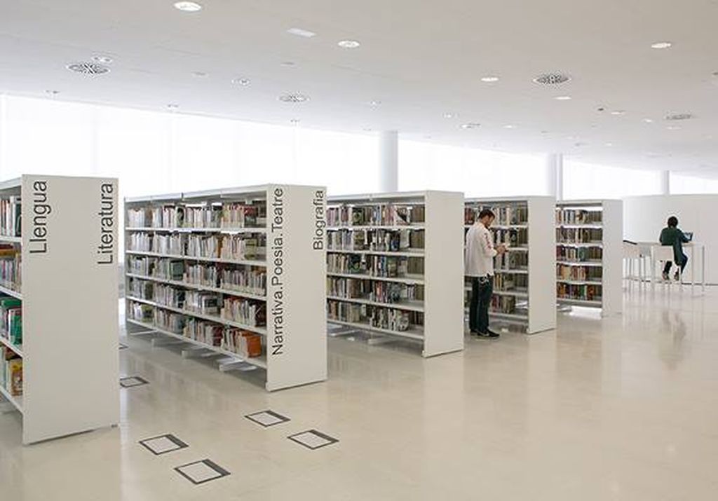 6 ESTANTERÍAS DE BIBLIOTECAS. CS