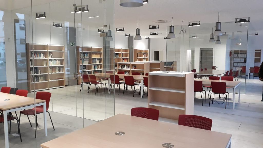 7 ESTANTERÍAS DE BIBLIOTECAS. NEOLUNDIA