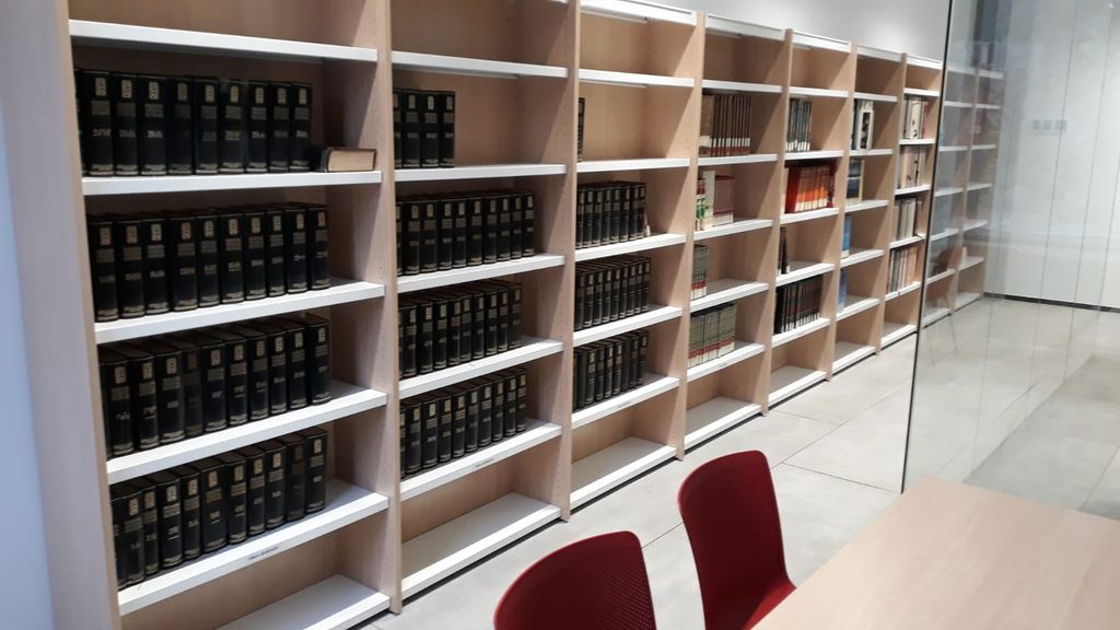 7 ESTANTERÍAS DE BIBLIOTECAS. NEOLUNDIA